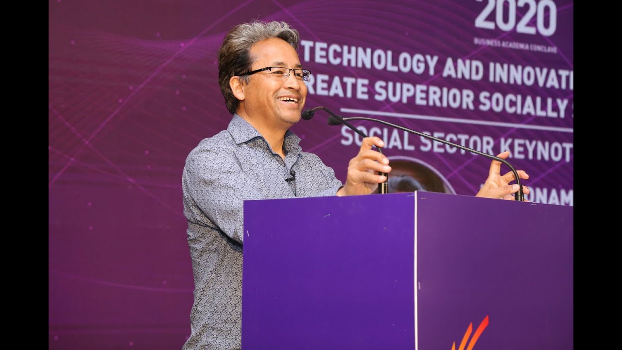 SBAC 2020 - Sonam Wangchuk: Using Technology & Innovation to create superior socially sound outcomes