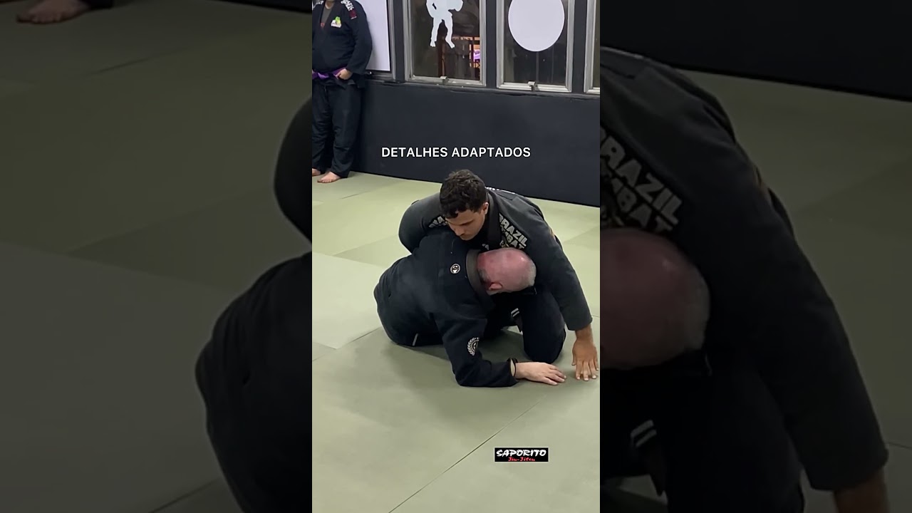 Jiu-Jitsu - Raspagem Meia Guarda
