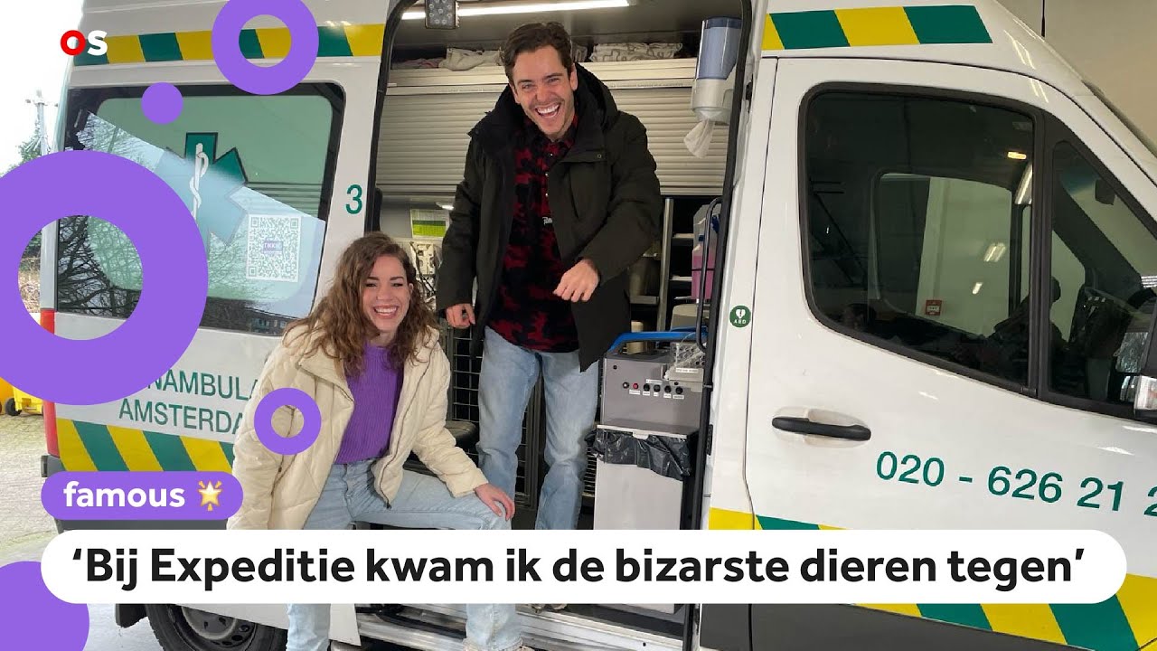Floris Göbel over de dierenambulance en slapen met een python
