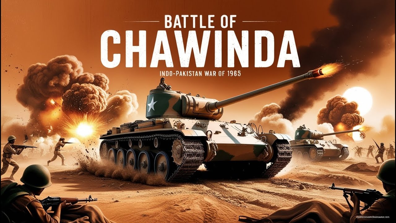The Battle of Chawinda   The Largest Tank Battle After WWII (1965)