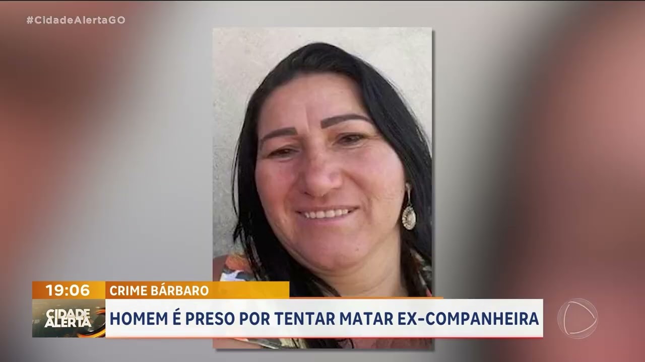 CRIME BÁRBARO: HOMEM É PRESO POR TENTAR MATAR EX-COMPANHEIRA
