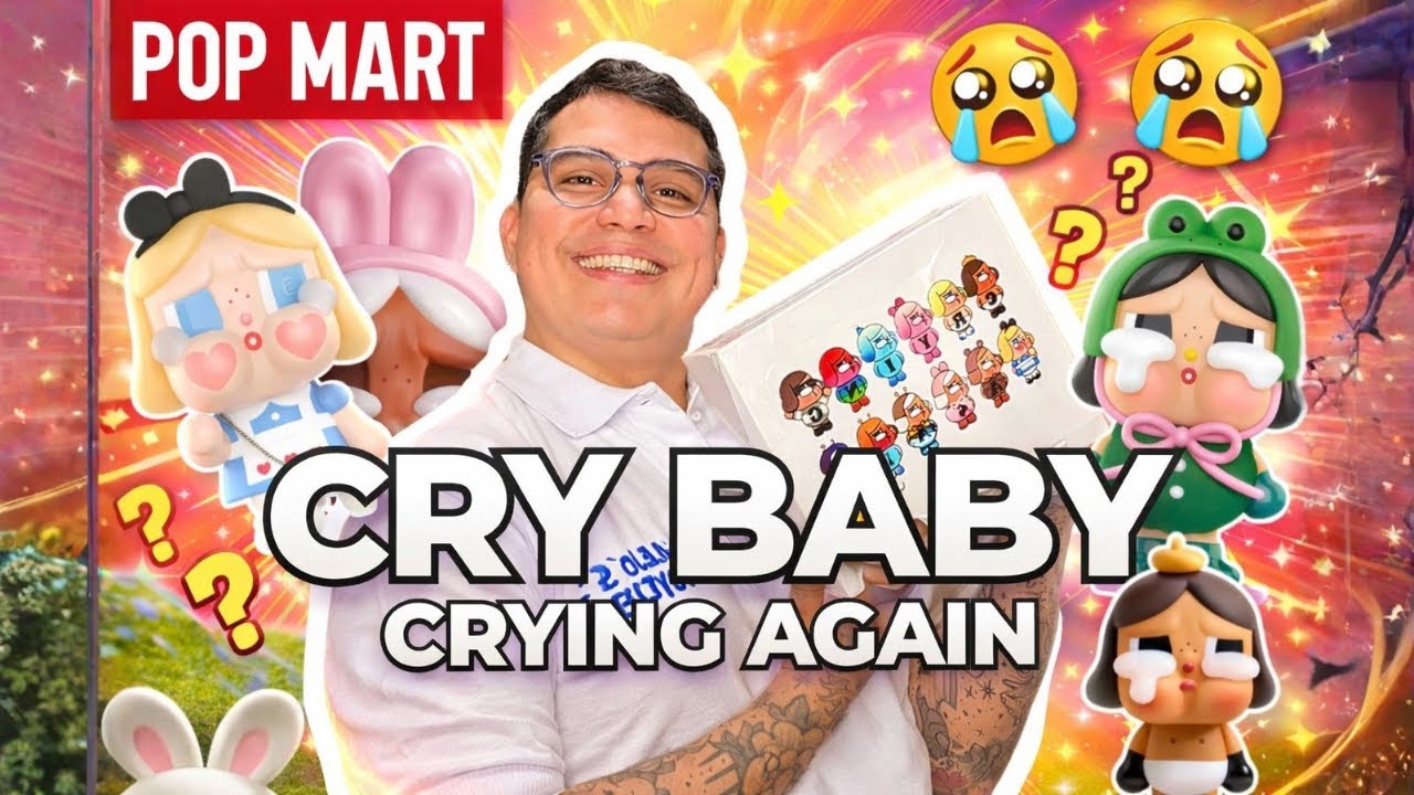 UNBOXING CRY BABY 😭💖 | Serie Crying Again (Sorpresa Total)