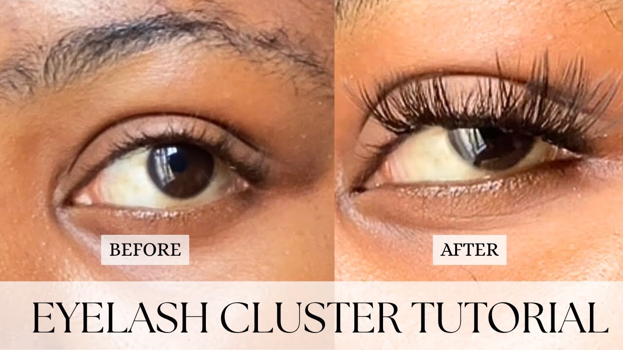 DIY Cluster Lashes Tutorial 