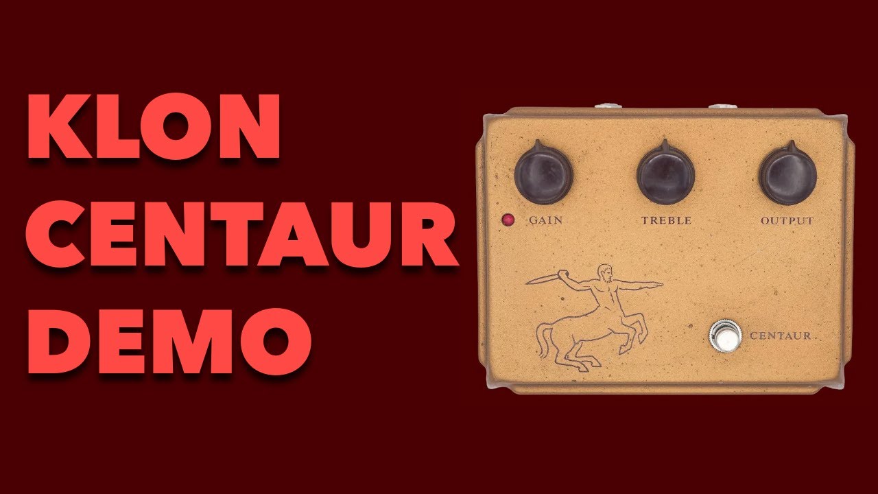Klon Centaur Demo | No Talking