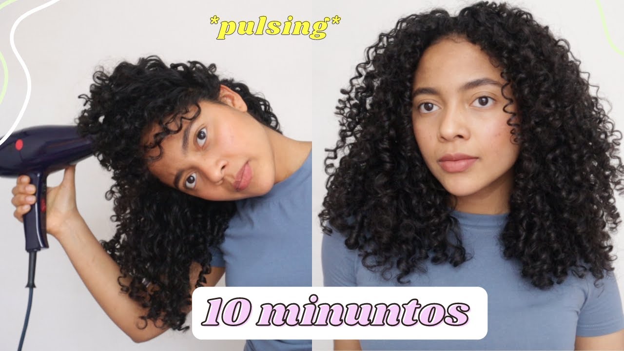 DEFINIR LOS RIZOS RÁPIDO *técnica pulsing* | Yulissa
