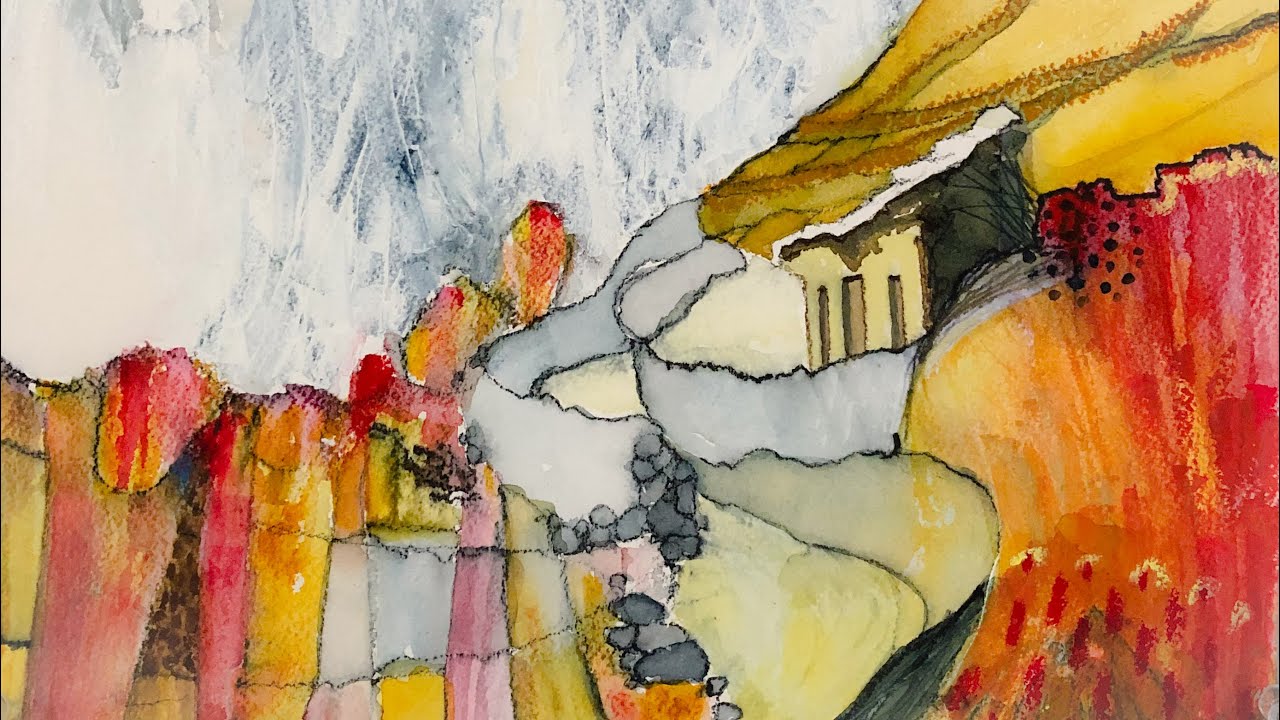 Watercolor video log - 7dec2022