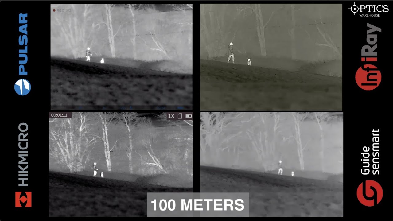 Comparing Thermal Monoculars - Which Is The Best Of 2021?  (White Hot Version)
