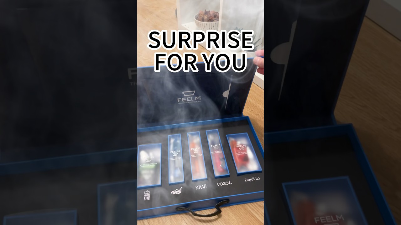 How to get free V@pe? FEELM's gift boxes for fans! #vape  #giveaway  #free  #gift #giveaways