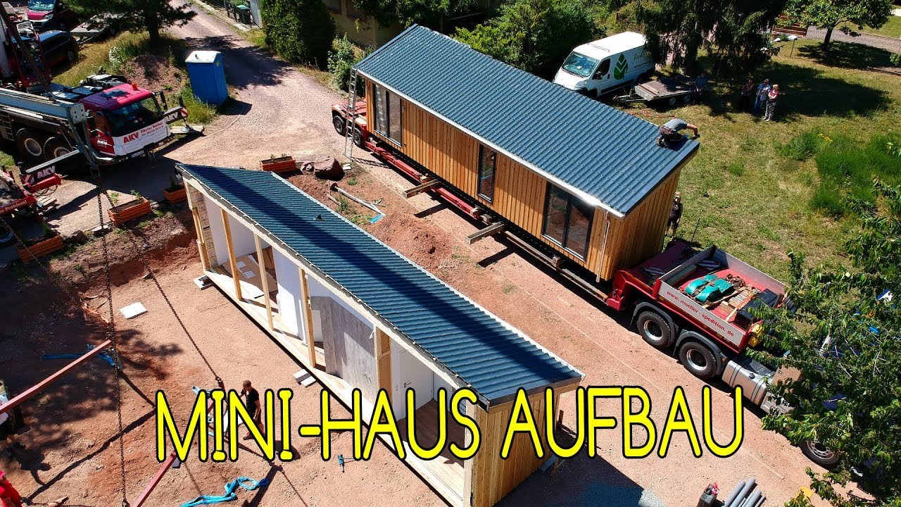 Mini-Haus / Tiny-Haus Aufbau  - Saarland - Mogroach