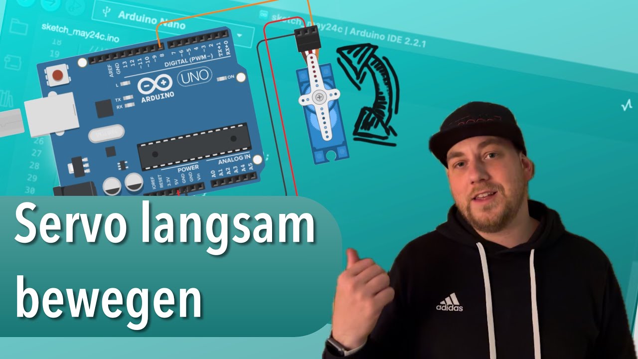 Langsamer Servo am Arduino mit Millis()