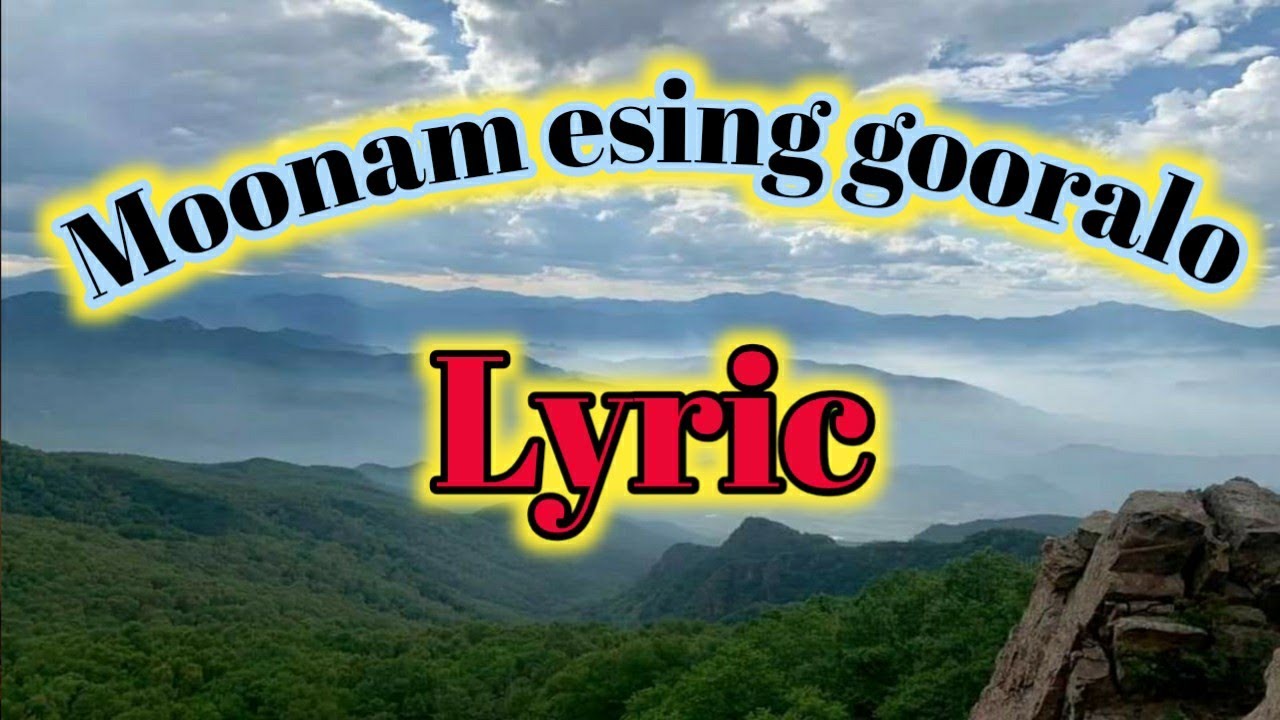 Moonam esing gooralo Lyric – Adi Gospel Song