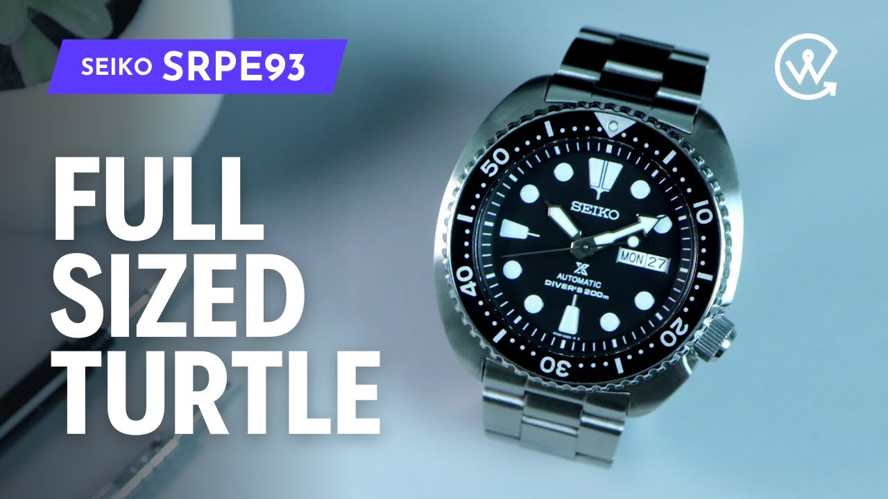 Seiko SRPE93 | A Turtle That's Big In Size And Value