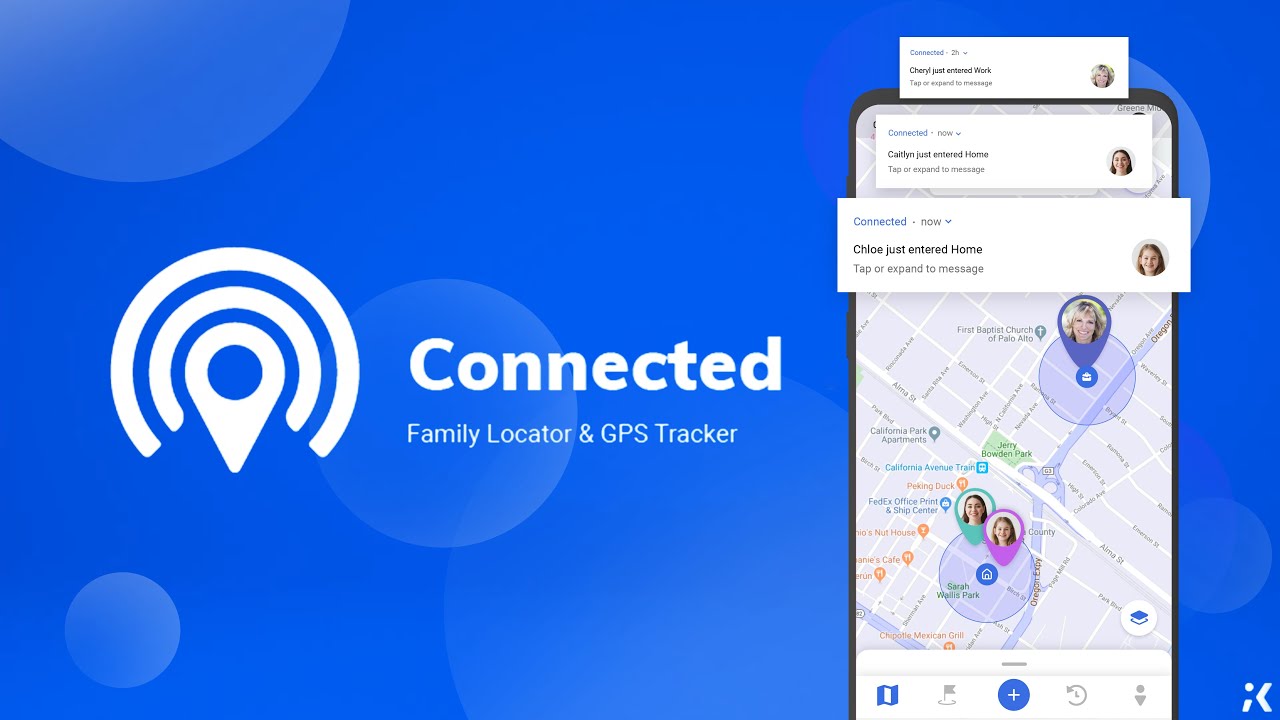 Connected - семейный локатор - GPS трекер