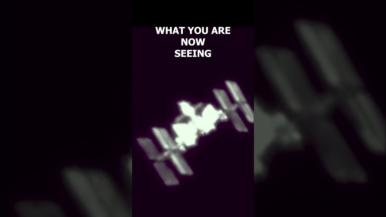 Incredible Footage Of ISS Zipping Past A UFO | Astrophotographer Uses Thermal Telescope To The Max