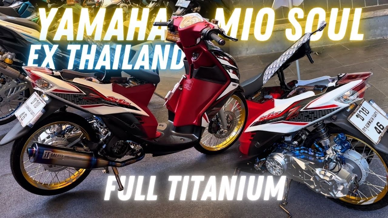Modifikasi Yamaha Mio Soul Thailook Stayle Full Fullan | 20 JT CUKUP?