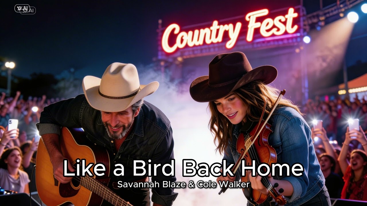 🤠 Like a Bird Back Home - Savannah Blaze & Cole Walker - (Official Audio)