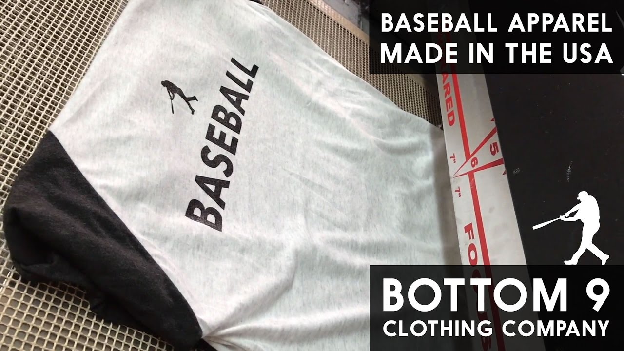 Baseball Raglan by Bottom 9 Clothing Company