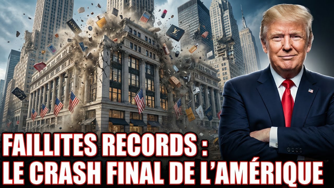 L&rsquo;H&eacute;catombe des Faillites aux USA : Pourquoi l&rsquo;&eacute;conomie r&eacute;elle s'effondre ? #USA #&Eacute;conomie