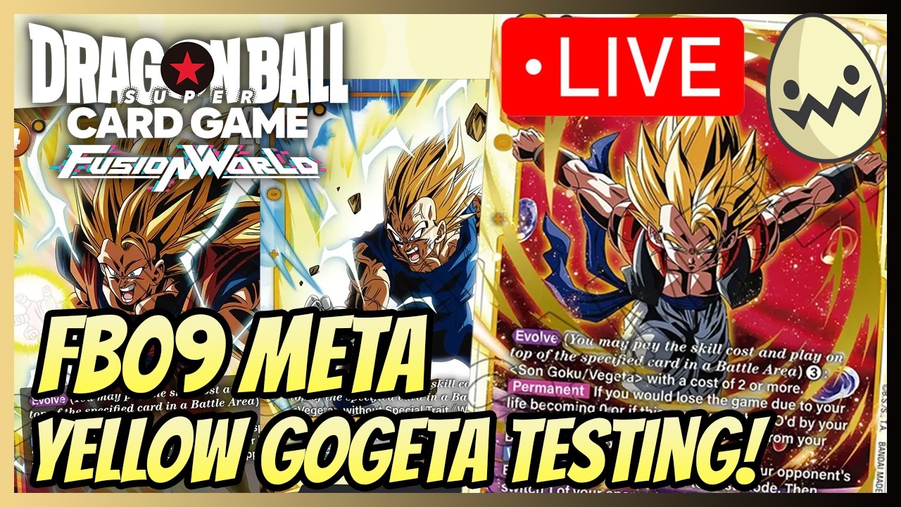 Fusion World: FB09 Meta Yellow Gogeta Testing!