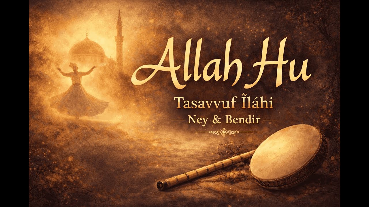 Allah Hu | Tasavvuf İlahi | Ney & Bendir | Niyazi Mısri