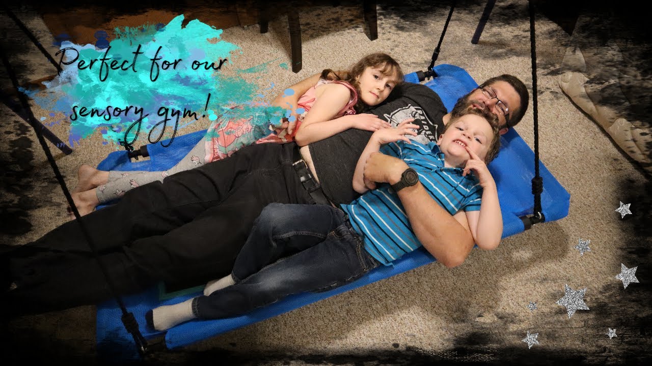 A Family Sized Swing! Trekassy Platform Swing.