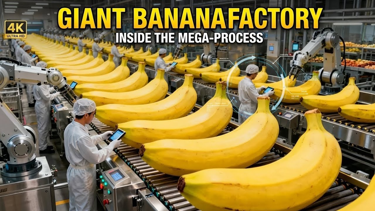 &ldquo;How Banana Pur&eacute;e is Made | Full Factory Tour & Production Process&rdquo;