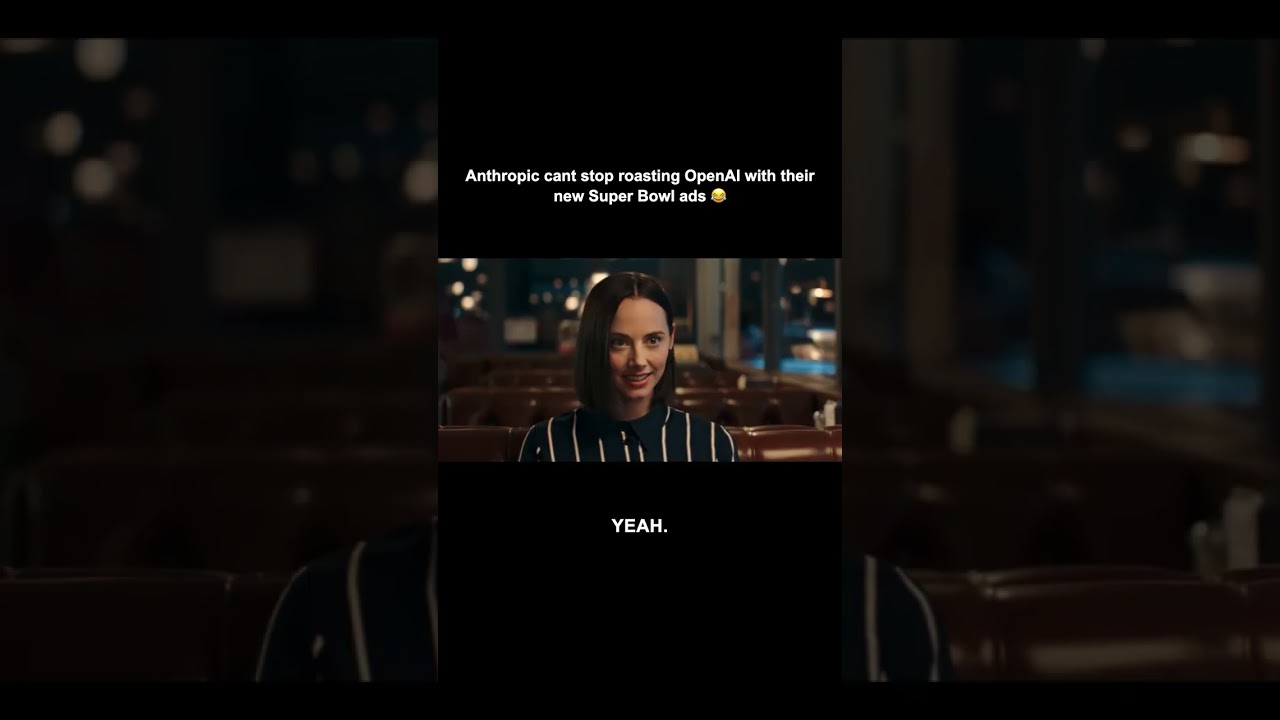 Anthropic is roasting OpenAI with a series of Super Bowl ads 😂