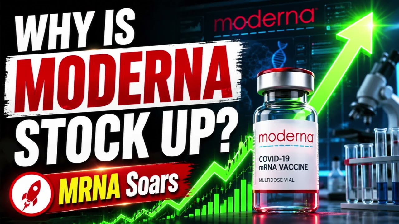 Why is Moderna stock up so much?
