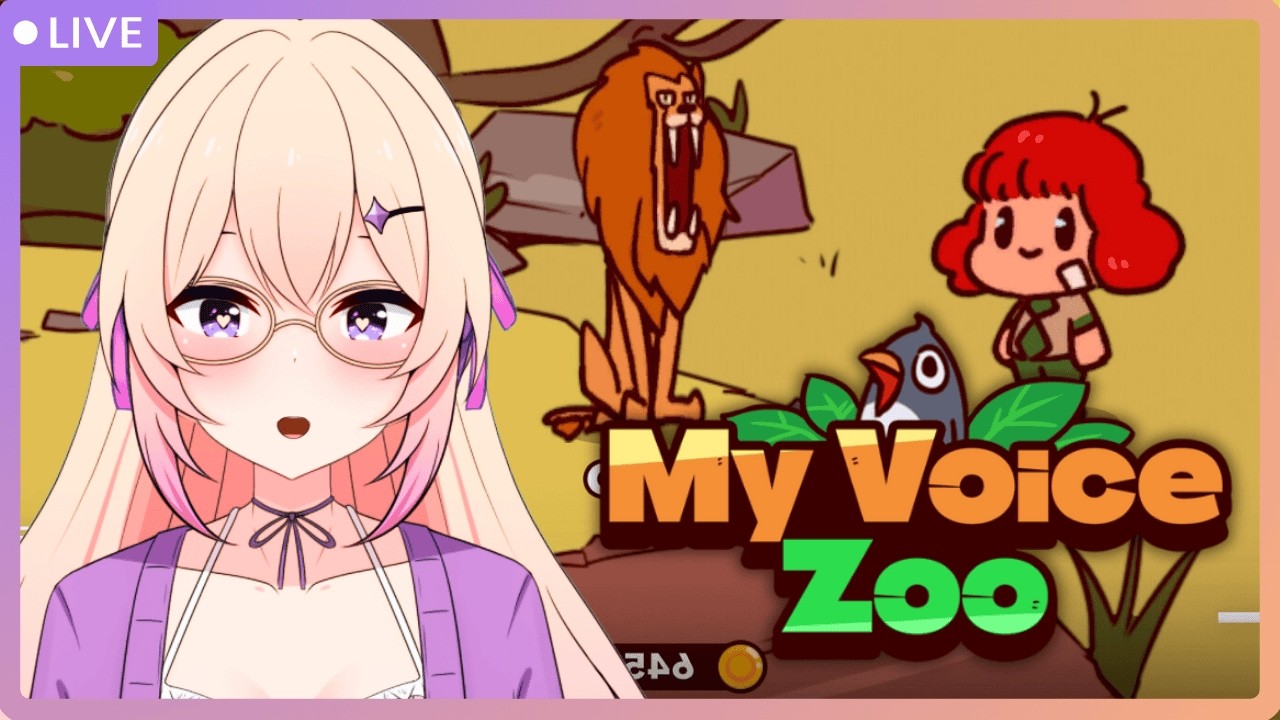 AKU BELAJAR SUARA HEWAN DI KEBUN BINATANG | My Voice Zoo #myvoicezoo #vtuber