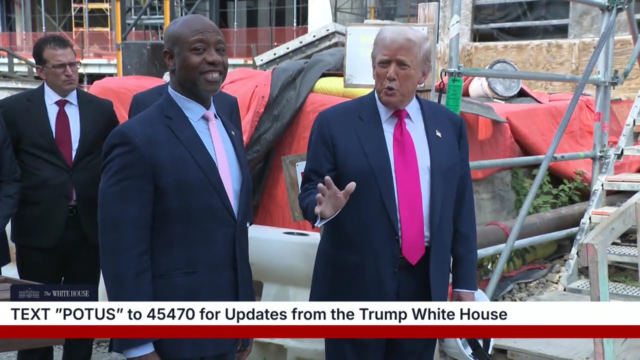 President Trump Visits the Federal Reserve