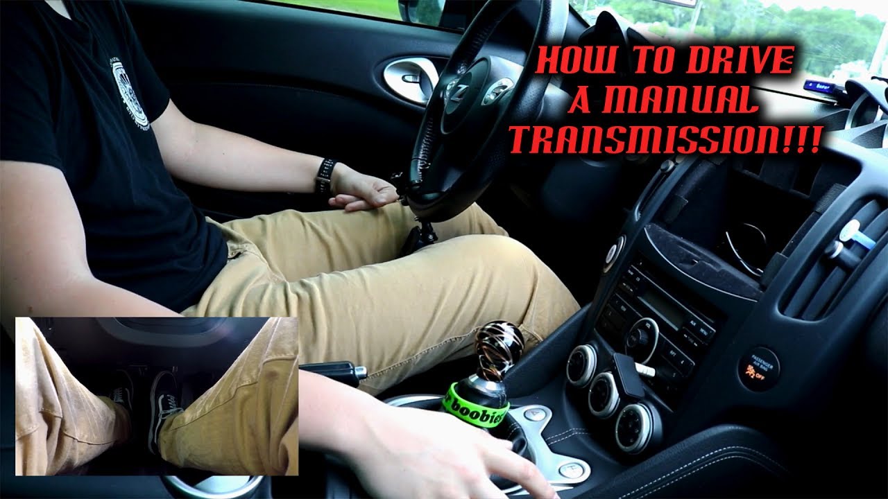 How to drive a manual transmission vehicle (370z)