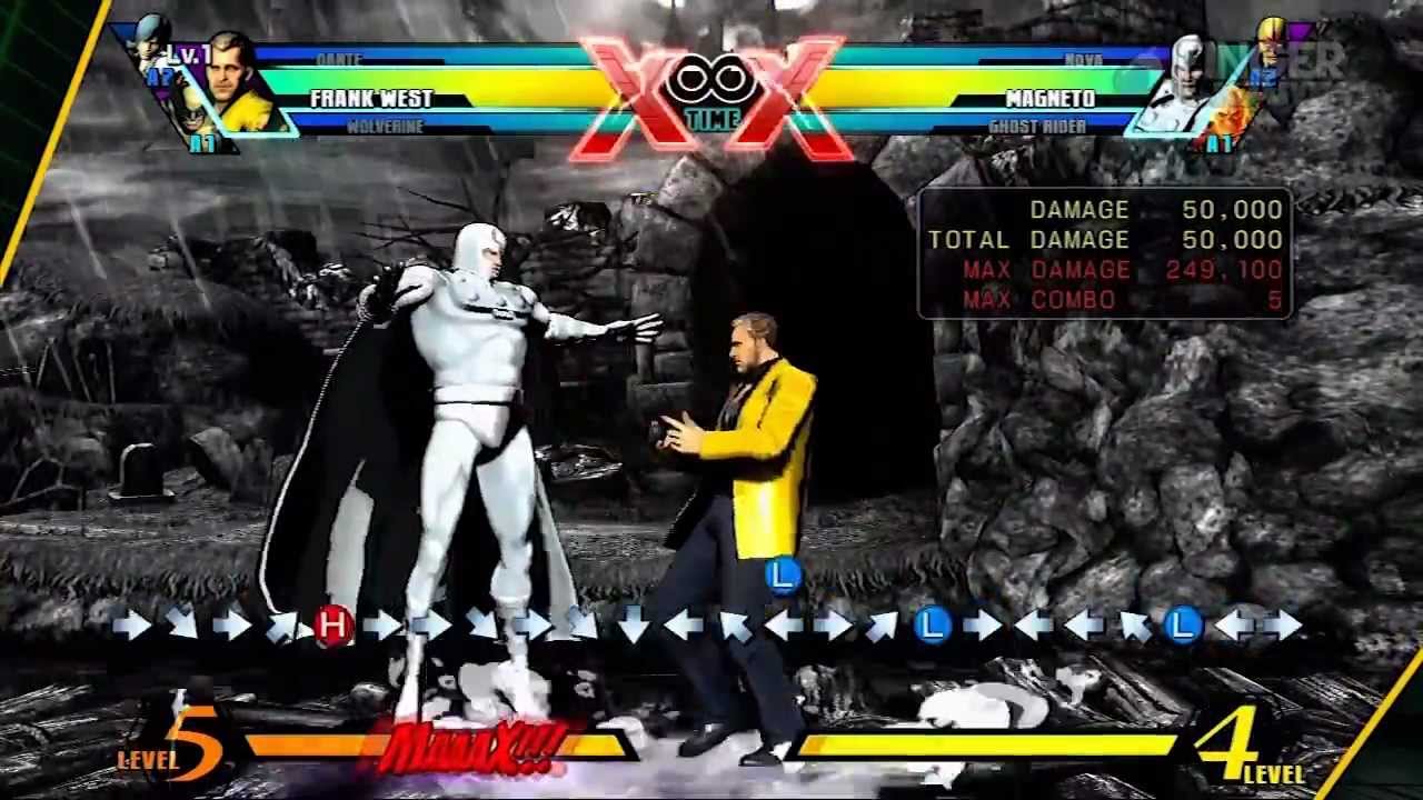 Ultimate Marvel Vs Capcom 3 Frank West Guide FingerCramp Rehab UMVC3