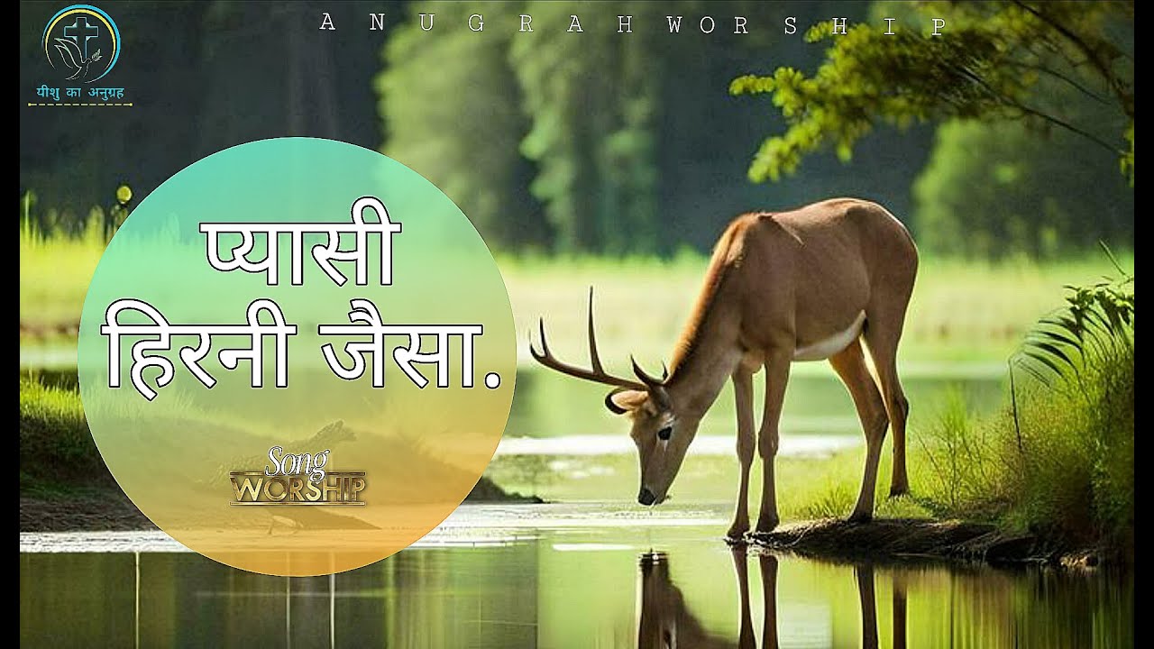 काश के मैं ऐसा बन जाऊ प्यासी हिरनी जैसा.!#worship #jesussong #christianlyrics