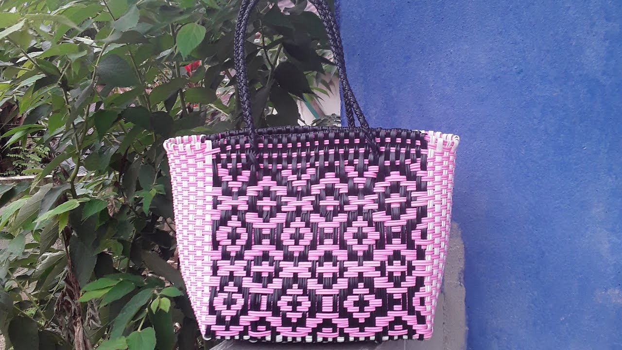 canasta con flores paso a paso con Elsita Che Ico