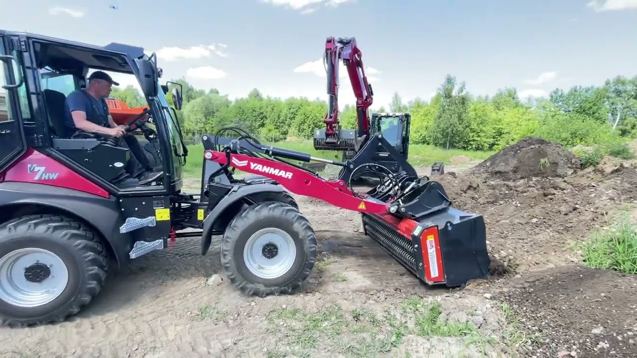 Sortowanie i recykling na budowie … łyżka przesiewająca czy mieląca ? Co to daje ?