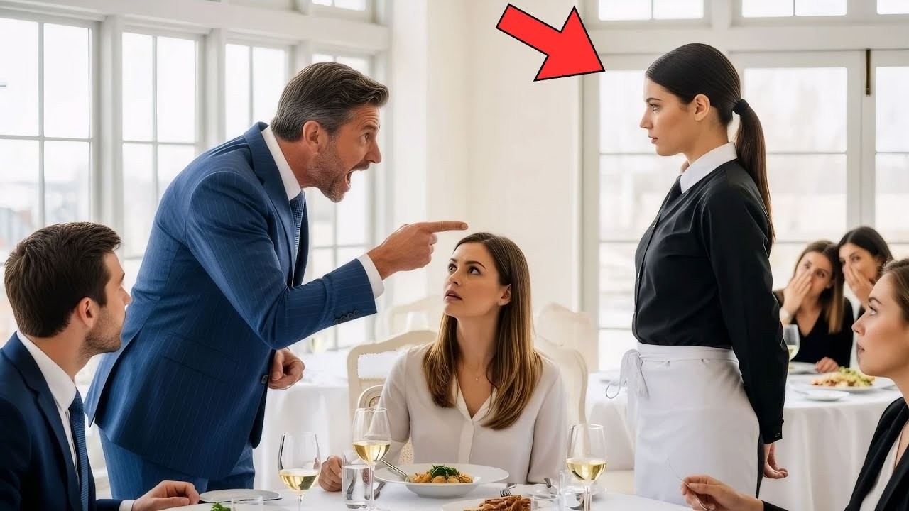 MILLONARIO HUMILLA LA MESERA   PERO ELLA DIJO ALGO QUE DEJÓ A TODOS EN EL RESTAURANTE EN SHOCK