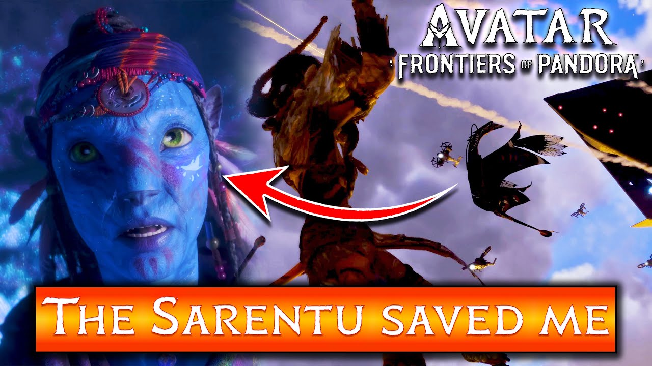 Avatar Frontiers of Pandora | Secrets of The Spires Cutscene | A Sarentu Survivor Saved Me From RDA