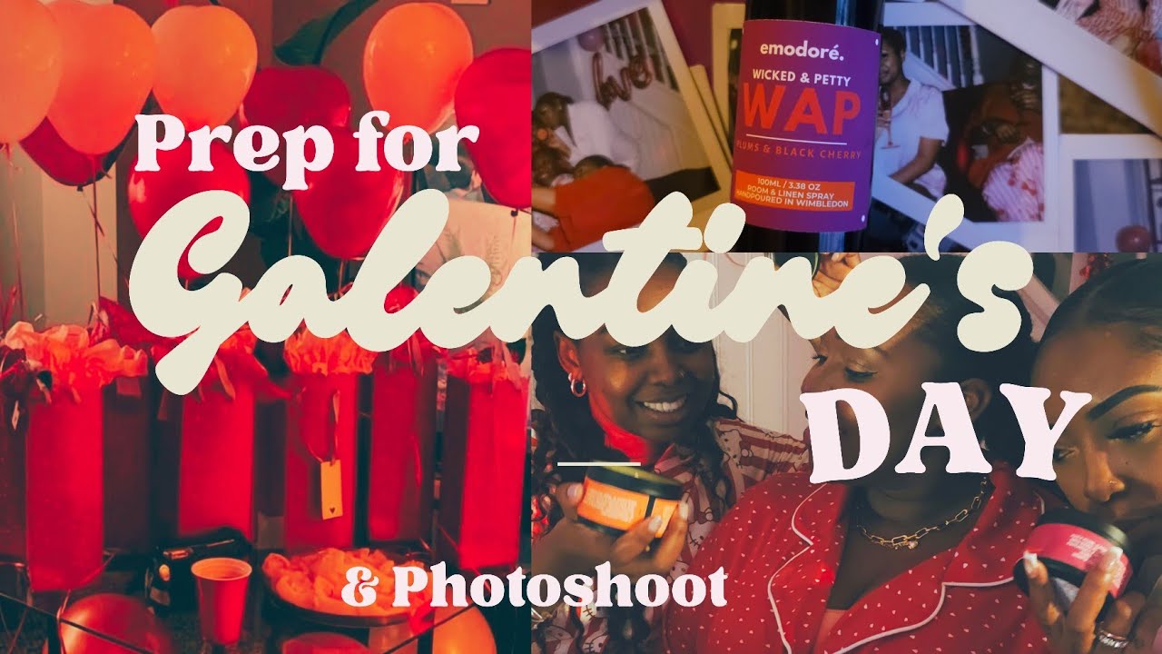 Galentine’s Prep & Photoshoot | Small Business Diaries 