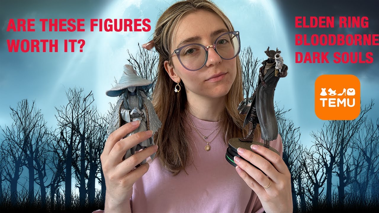 TEMU ELDEN RING/BLOODBORNE/DARK SOULS FIGURES UNBOXING