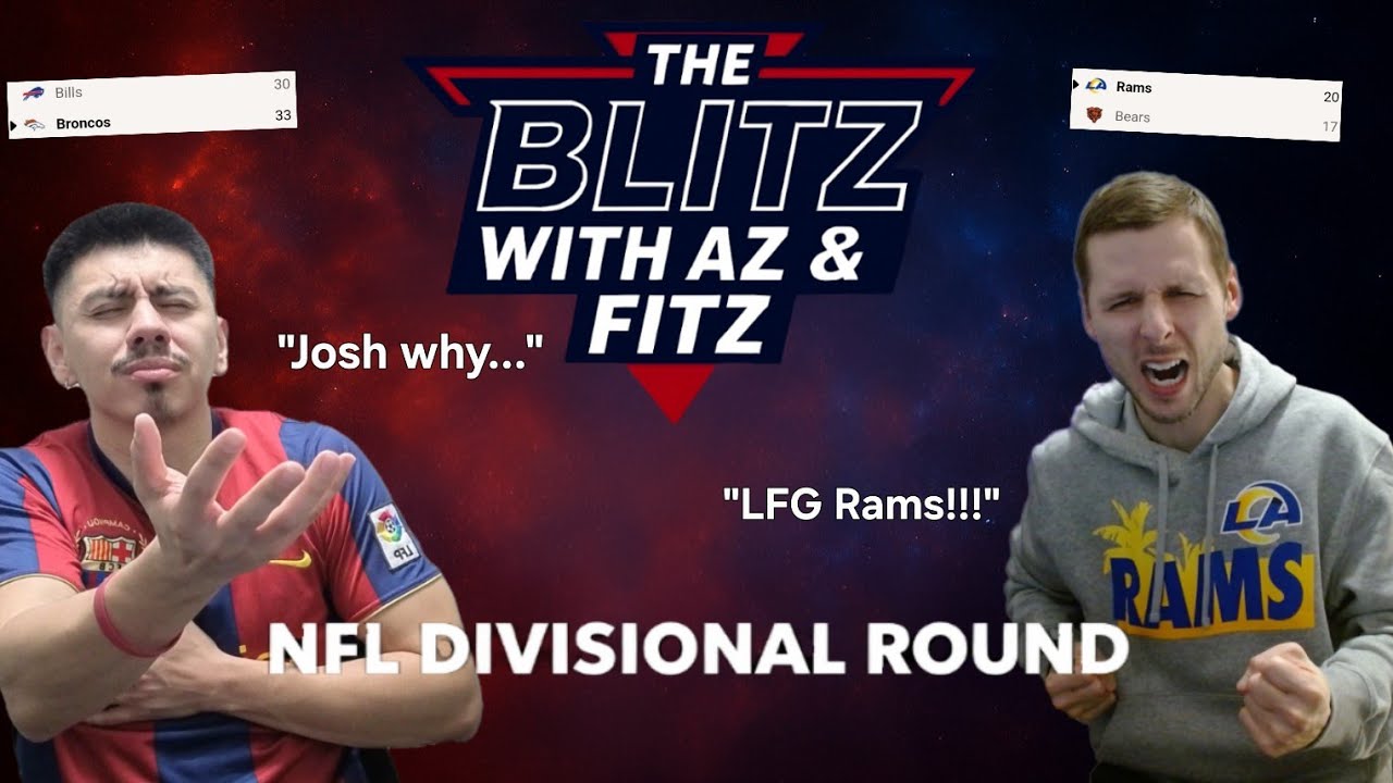 Rams win in CRAZY OT vs Bears! | Josh Allen brought to tears in OT loss | #nfl #nflplayoffs #bears