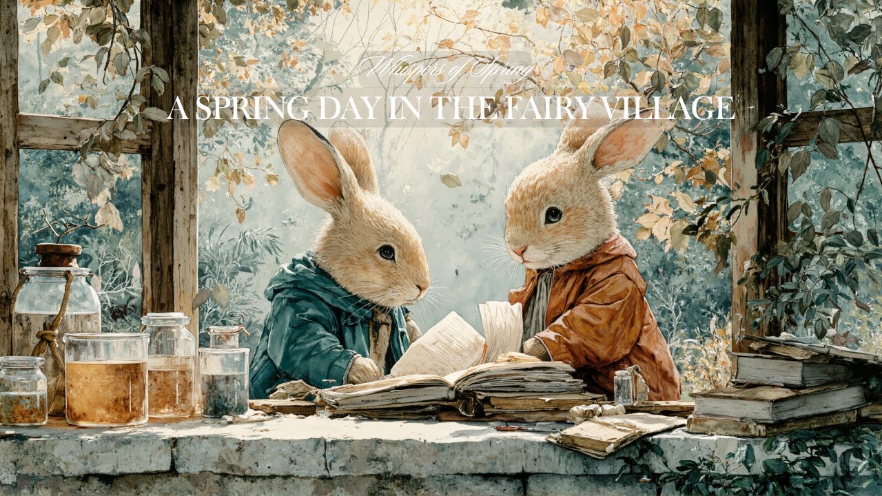 Everyday Magic 🌈🌼 A Spring Day in the Fairy Village  Gentle Storybook Fantasy Music