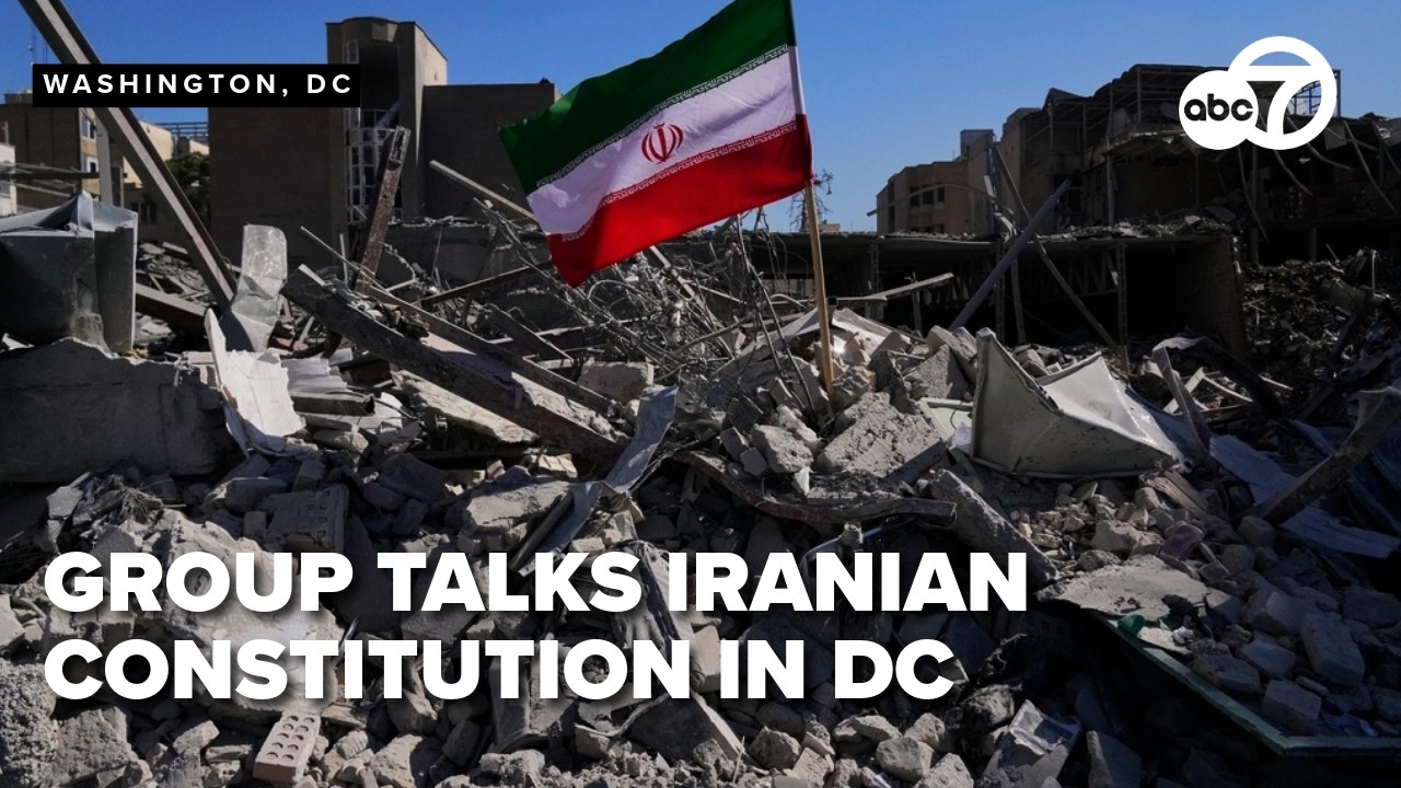 Iranian group's push for secular democratic constitution in meeting in DC