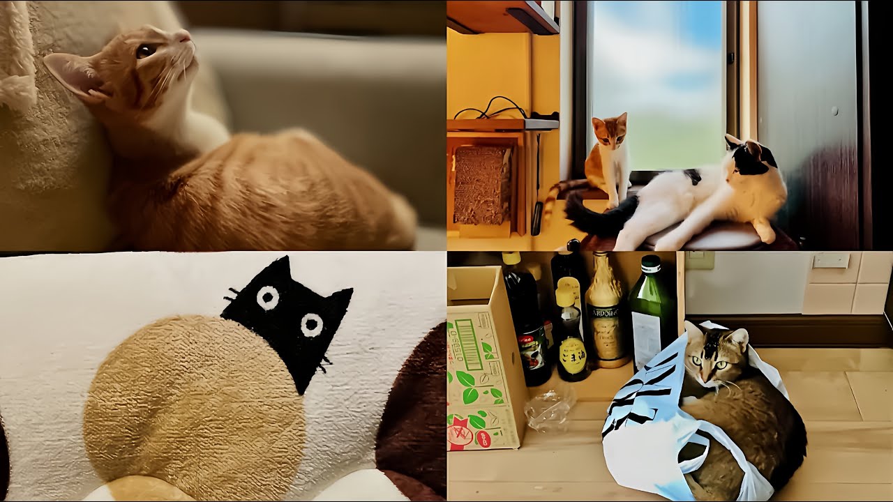 【保護猫カンナの日記】次女：ルナ姉さん｜ハチワレ保護猫