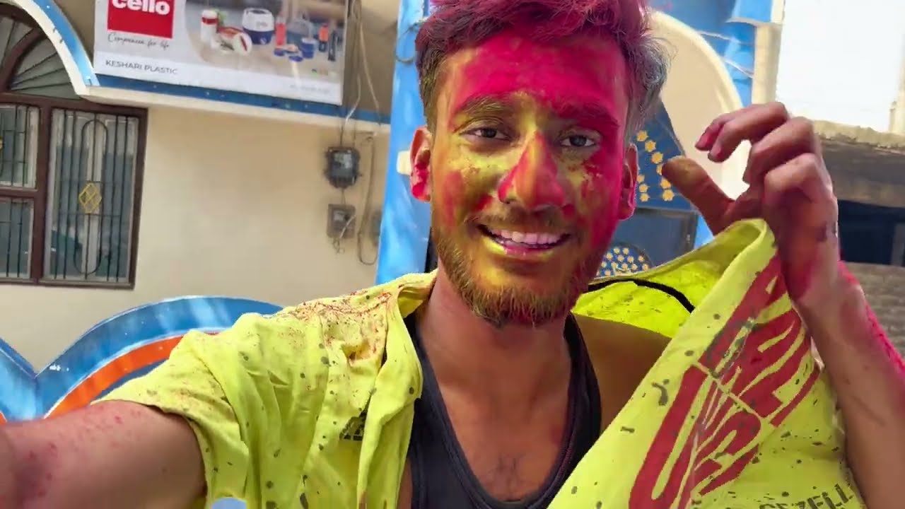 Siwan Me Mana Kurta Fad Holi 😂 Festival Vlog #Siwan | Keshari Vlogtech