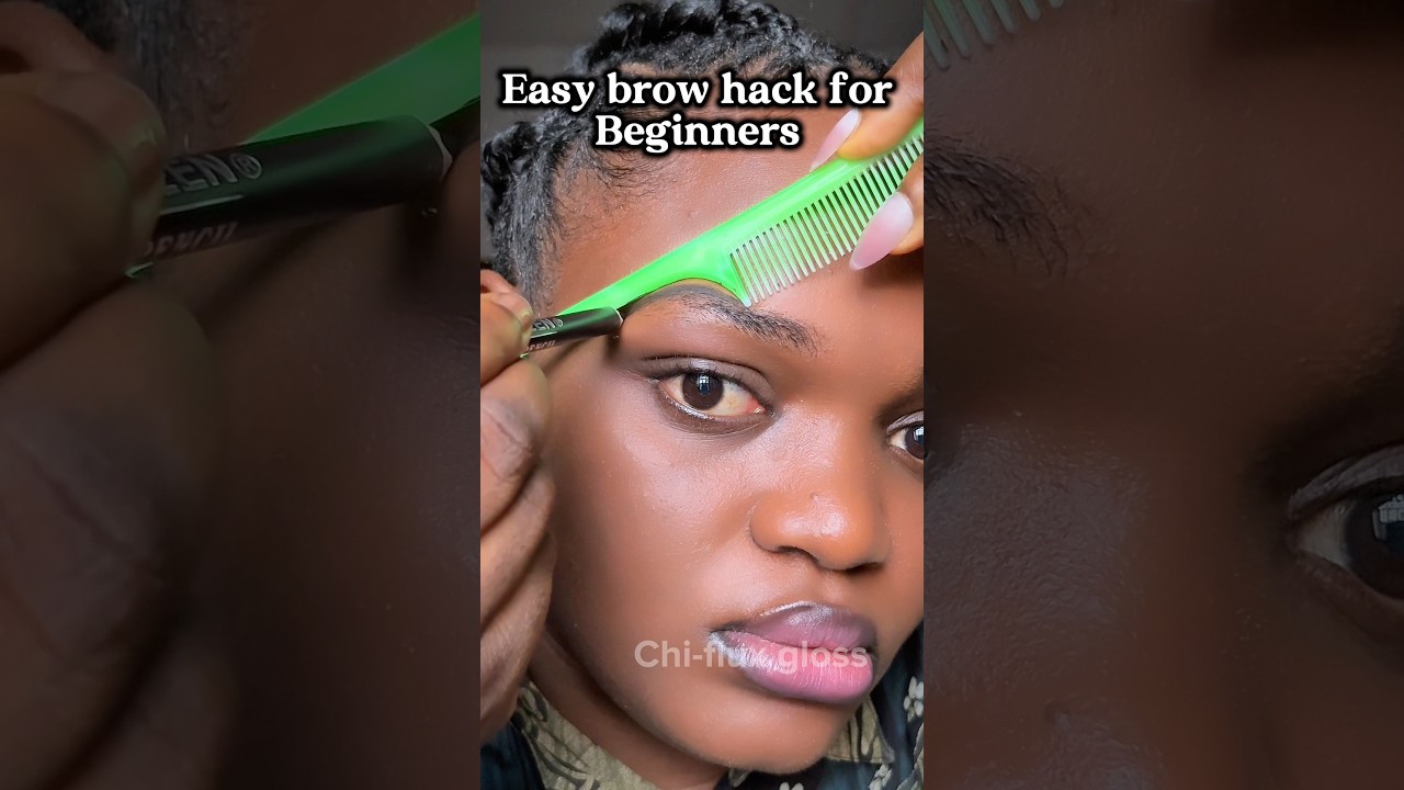 Eyebrow hack using rat tail combo✨save,and follow for more beautytips 
