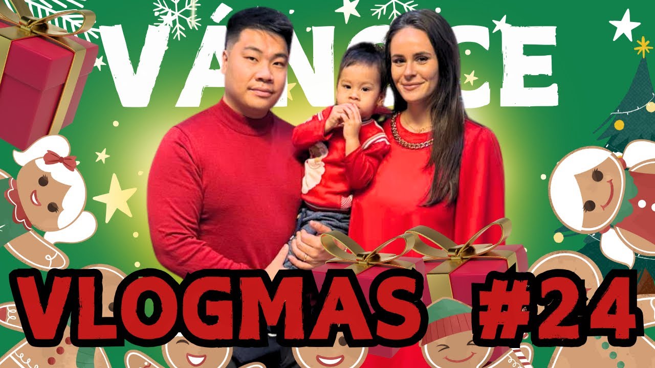NAŠE VÁNOCE 🎄VLOGMAS 24.12.2024