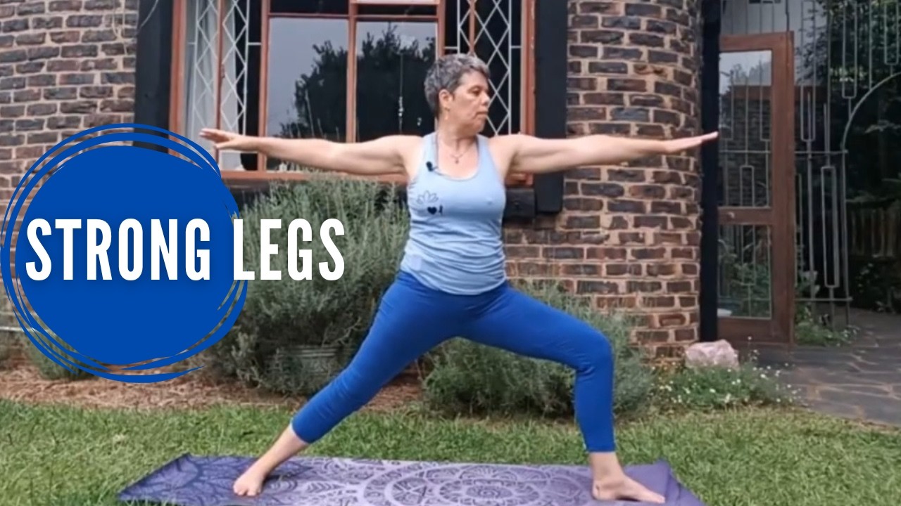 Warrior II for Strong, Steady Legs | 20-Minute Yoga