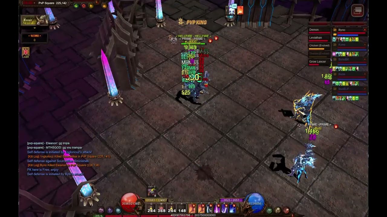 RealMU - PvP Square 1x4