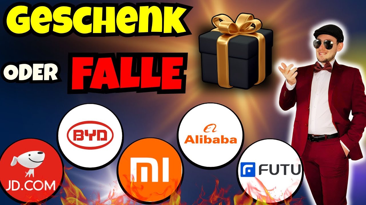 ⚠️ China-Aktien WIEDER g&uuml;nstig &ndash; oder doch nur eine Falle? | Alibaba BYD Xiaomi JD Futu - Kaufen?