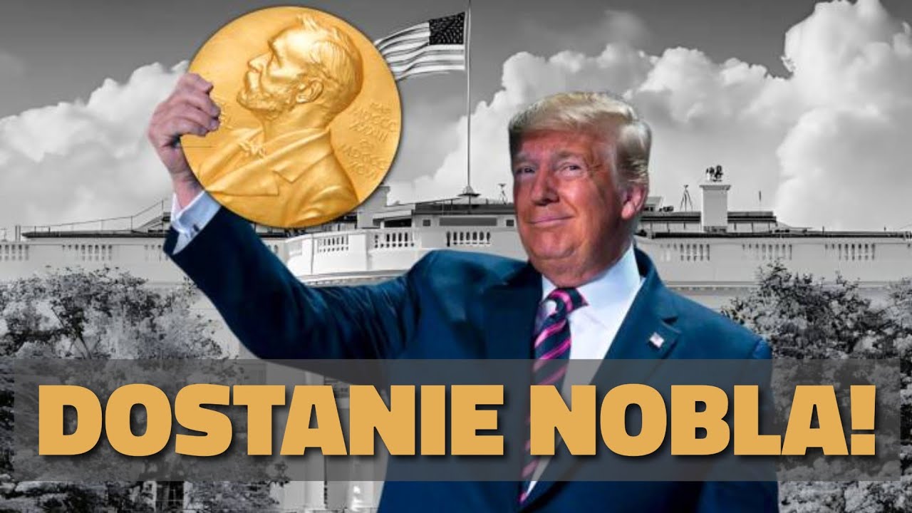 Trump dostanie Pokojową Nagrodę Nobla ! (NAKRĘCONE ZANIM DOSTAŁ)